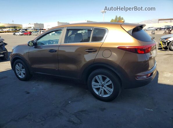 KNDPMCAC6H7164465 2017 KIA SPORTAGE Gold Trasero derecho