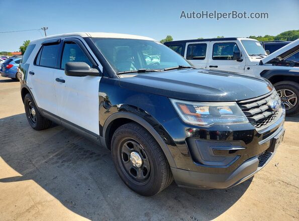 1FM5K8AR6JGA32578 2018 FORD EXPLORER Black Widok z przodu