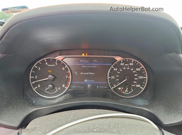 1N4BL4CVXKC126453 2019 NISSAN ALTIMA Blue Rear seats view