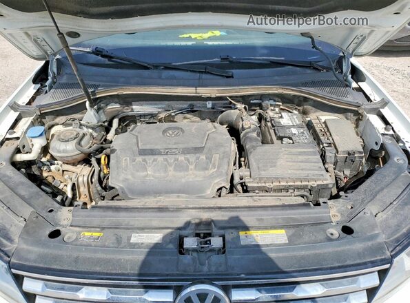 3VV3B7AX6MM063524 2021 VOLKSWAGEN TIGUAN White Vista de la etiqueta del VIN