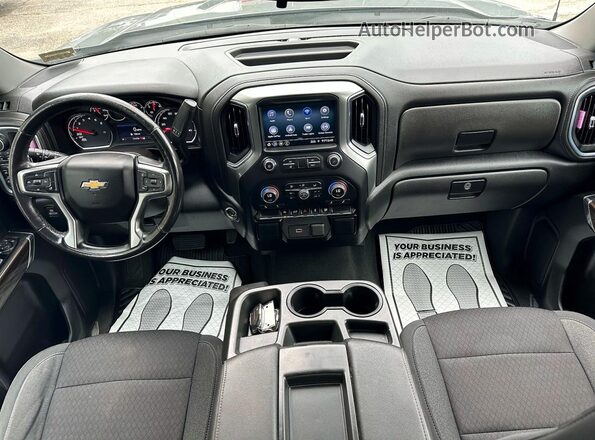 1GCRYJEK6NZ126060 2022 CHEVROLET SILVERADO Серый Вид задних сидений