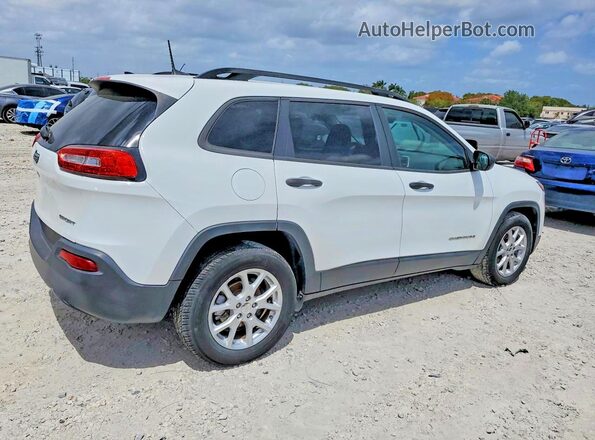1C4PJLAB6GW234549 2016 JEEP CHEROKEE White Delantero derecho