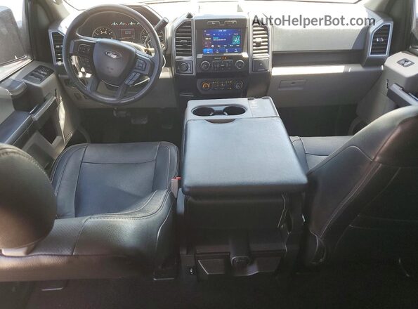 1FTEW1E53KKF01289 2019 FORD F150 Черный Вид щитка приборов