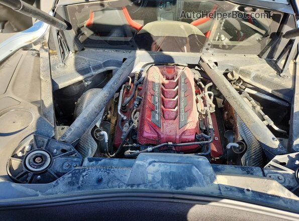 1G1YA2D45N5120615 2022 CHEVROLET CORVETTE Белый Вид подкапотного пространства