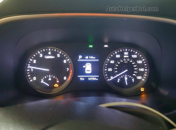 KM8J2CA46KU881456 2019 HYUNDAI TUCSON Gray Вид задніх сидінь