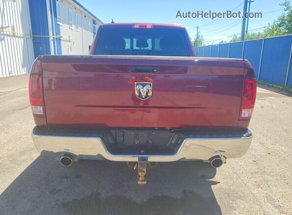 1C6RR7GT4JS214685 2018 RAM 1500 Бордовый Вид сзади