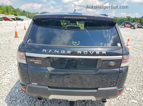 SALWR2PF2GA101169 2016 LAND ROVER RANGE Черный Вид салона спереди