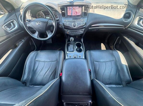 5N1DL0MM4KC501265 2019 INFINITI QX60 Black ხელსაწყოთა პანელის ხედი