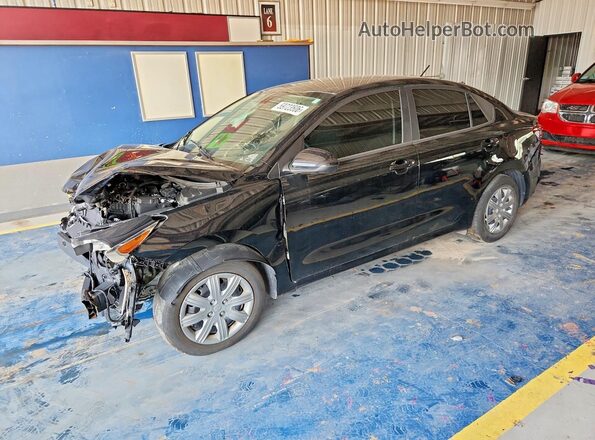 3KPA24AD4PE616535 2023 KIA RIO Black უკანა მარცხენა