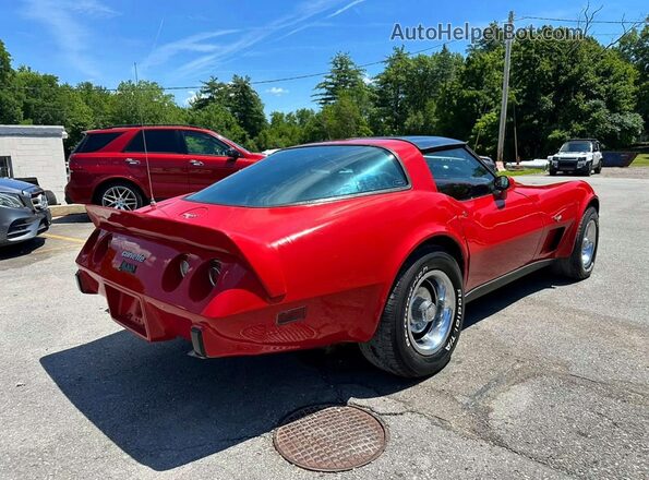 1Z87495422058 1979 CHEVROLET CORVETTE Red წინა მარჯვენა