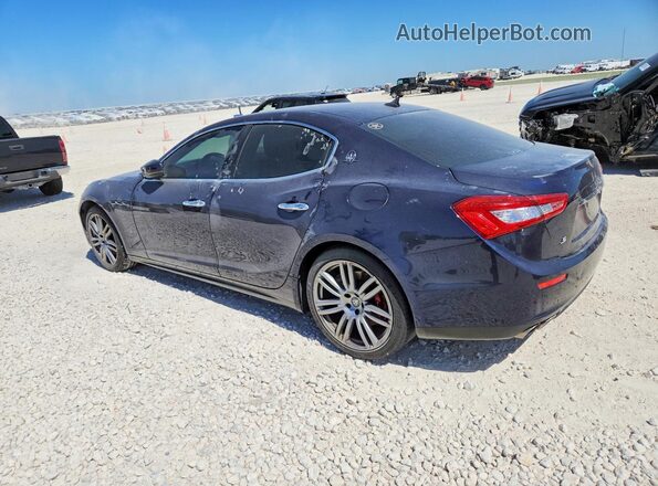 ZAM57RSA9H1226650 2017 MASERATI GHIBLI Black Trasero derecho