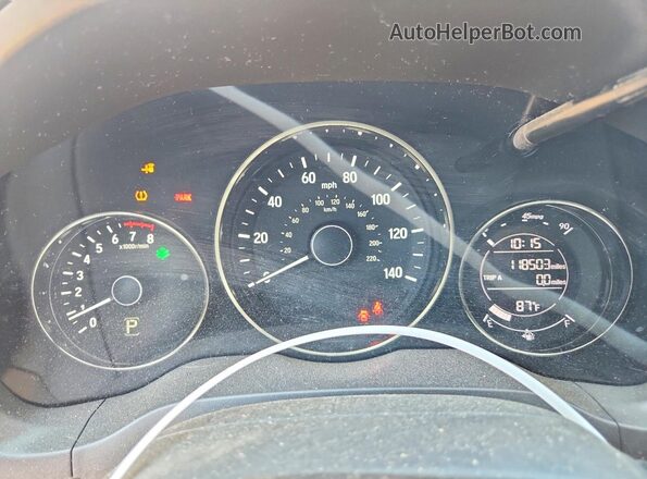 3CZRU5H55GM741397 2016 HONDA HR-V Silver Հետևի նստատեղերի տեսք