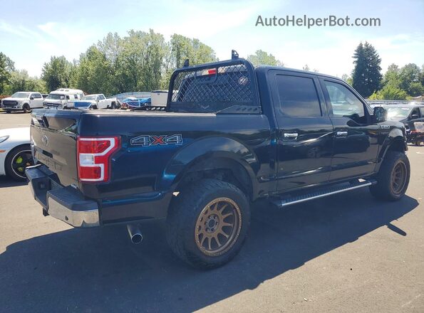 1FTEW1EG0JFB05538 2018 FORD F150 Black Առջևի աջ