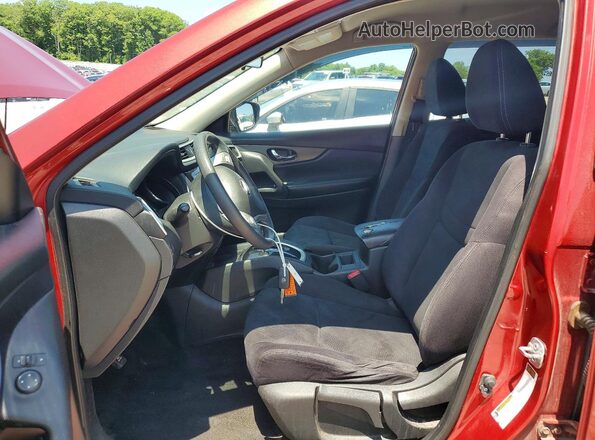 JN8AT2MV8GW142380 2016 NISSAN ROGUE Red Dashboard view