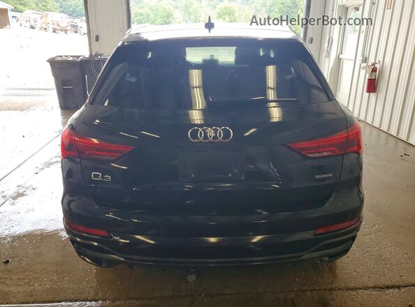 WA1DECF38N1114023 2022 AUDI Q3 Black Widok wnętrza z przodu