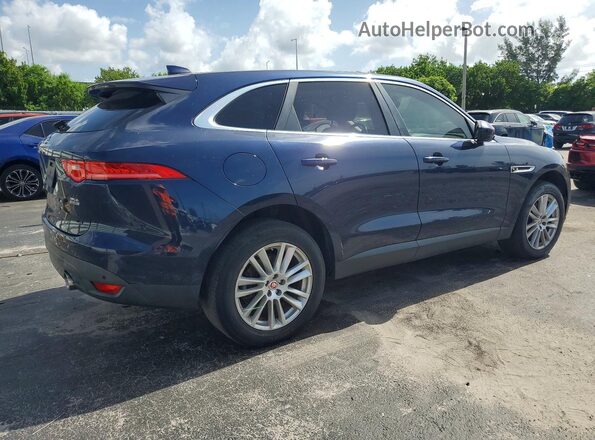 SADCK2BV7HA895072 2017 JAGUAR F-PACE Blue Przód prawy