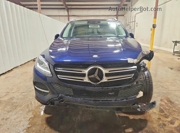 4JGDA5HB1GA806513 2016 MERCEDES-BENZ GLE Blue Հետևի տեսք