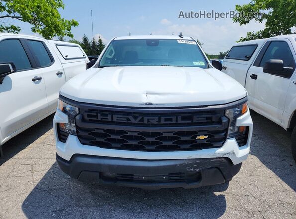 3GCNAAEK8PG359797 2023 CHEVROLET SILVERADO White უკანა ხედი