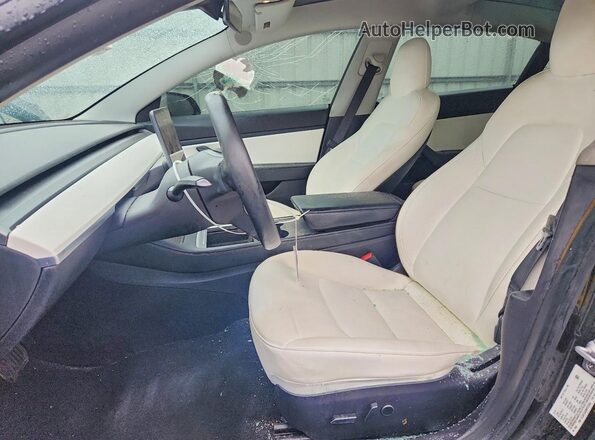 5YJ3E1EA2MF915994 2021 TESLA MODEL 3 Black Vista del salpicadero