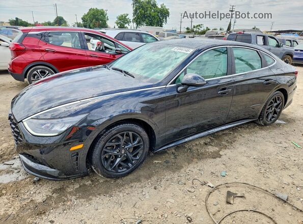 KMHL24JA1NA228897 2022 HYUNDAI SONATA Black Trasero izquierdo