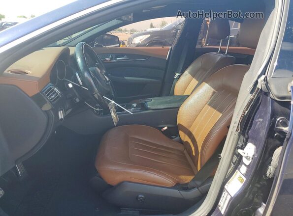 WDDLJ6FB7GA160523 2016 MERCEDES-BENZ CLS-CLASS Blue Vista del salpicadero