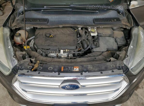 1FMCU9GD9HUC62646 2017 FORD ESCAPE Gray VIN կոդի պիտակի տեսք
