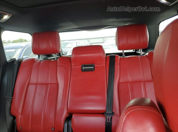 SALGV2EF2GA255500 2016 LAND ROVER RANGE Red Вид задньої частини салону