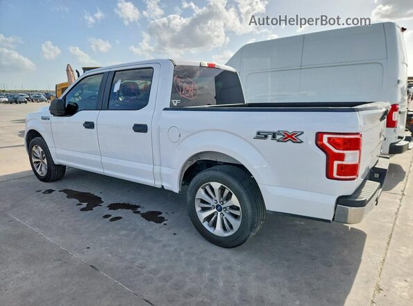 1FTEW1CP1JKD53582 2018 FORD F150 Белый Задняя правая четверть