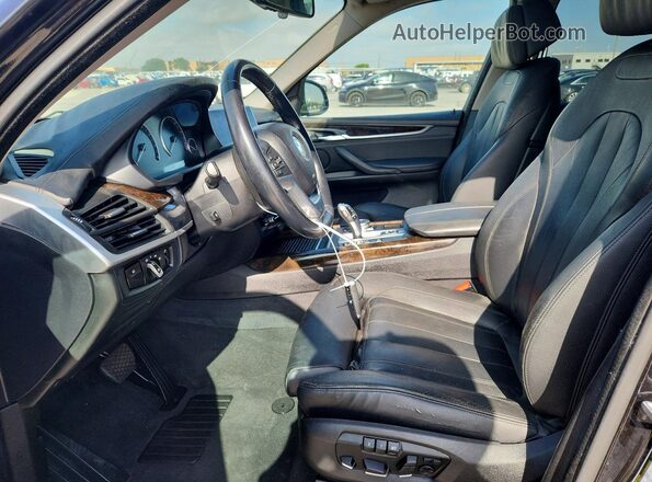 5UXKR0C5XG0P26429 2016 BMW X5 Черный Вид панели приборов
