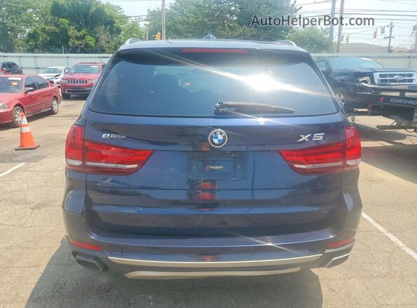 5UXKT0C52G0S76776 2016 BMW X5 Blue Widok wnętrza z przodu