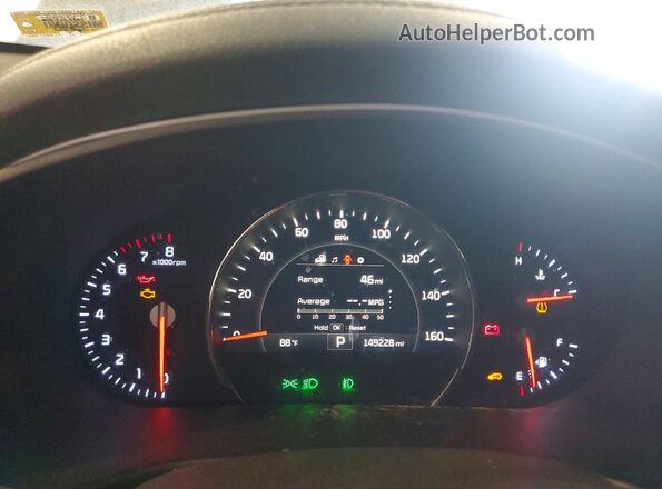 5XYPH4A19GG005319 2016 KIA SORENTO Charcoal Вид задніх сидінь