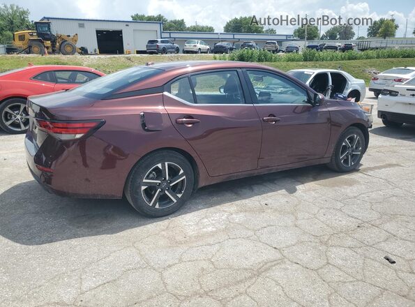 3N1AB8CV9SY278511 2025 NISSAN SENTRA Burgundy 