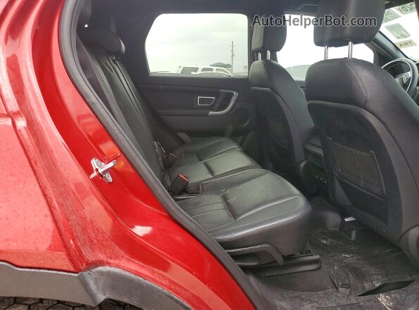 SALCR2BG7GH553869 2016 LAND ROVER DISCOVERY Red Вид задньої частини салону