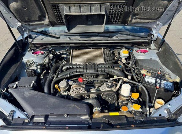 JF1VA1B67H9818865 2017 SUBARU WRX Silver Widok tylnych siedzeń
