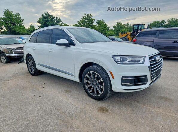WA1AAAF76JD005400 2018 AUDI Q7 Белый Вид спереди