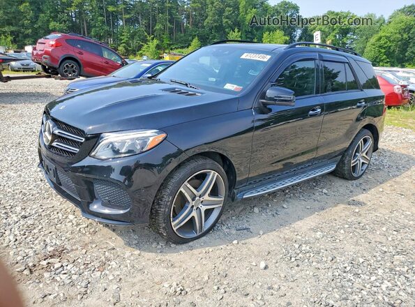 4JGDA5HB1JB110364 2018 MERCEDES-BENZ GLE Black Rear left
