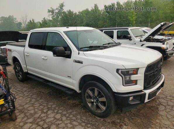 1FTEW1EG4HFB95299 2017 FORD F150 White Widok z przodu