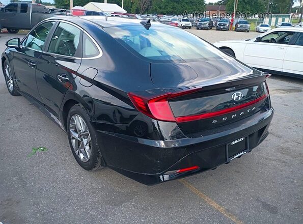 5NPEF4JA1LH060749 2020 HYUNDAI SONATA Black Передня права чверть