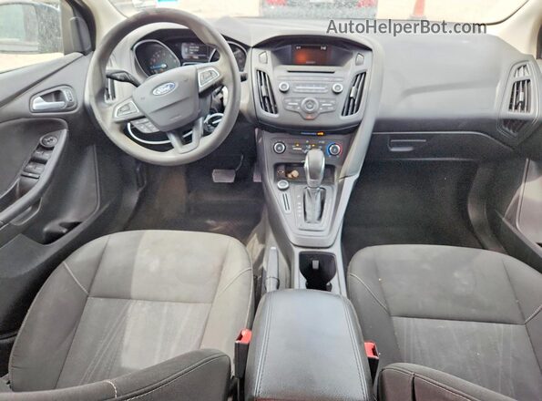 1FADP3F21HL241878 2017 FORD FOCUS Black ხელსაწყოთა პანელის ხედი