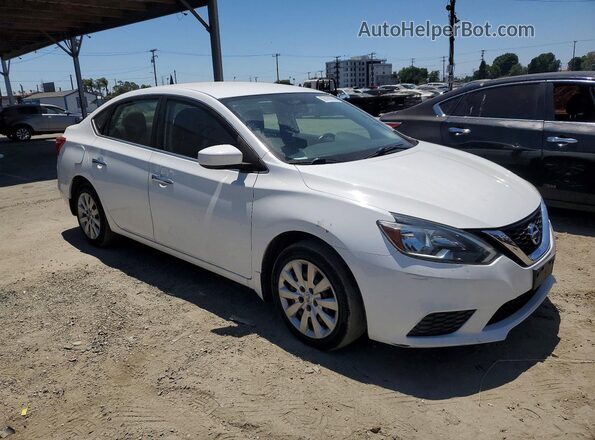 3N1AB7AP2HY278261 2017 NISSAN SENTRA White Front view