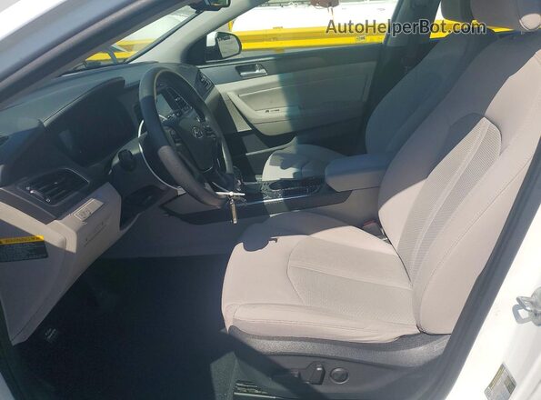 5NPE34AF4GH274712 2016 HYUNDAI SONATA White წინა პანელის ხედი