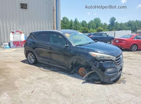 KM8J33A41GU074928 2016 HYUNDAI TUCSON Black Դիմացի տեսք