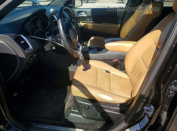1C4RDHEG2GC322423 2016 DODGE DURANGO Black Вид панелі приладів