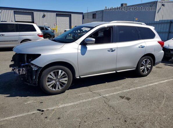 5N1DR2MN1HC608544 2017 NISSAN PATHFINDER Silver Задня ліва чверть