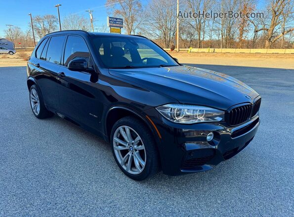 5UXKR6C55J0U15260 2018 BMW X5 Черный Задняя левая четверть