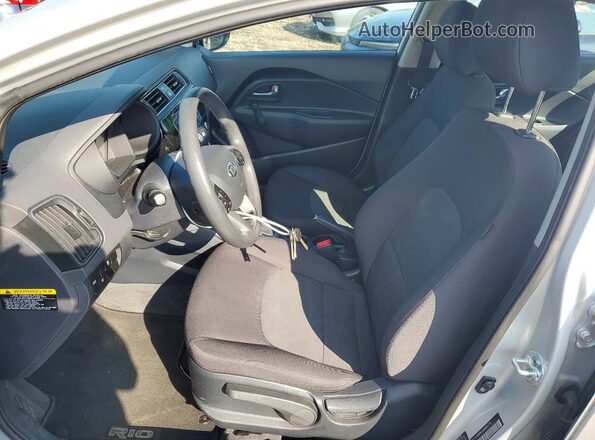 KNADM4A3XG6659276 2016 KIA RIO Silver Dashboard view