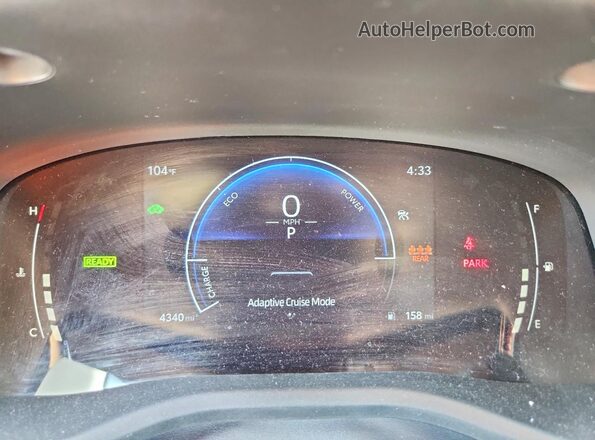 4T1DAACK9TU301697 2026 TOYOTA CAMRY Blue Սարքավորումների վահանակի տեսք