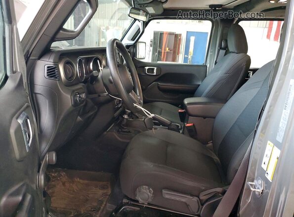 1C4HJXDN5JW332514 2018 JEEP WRANGLER Gray Dashboard view