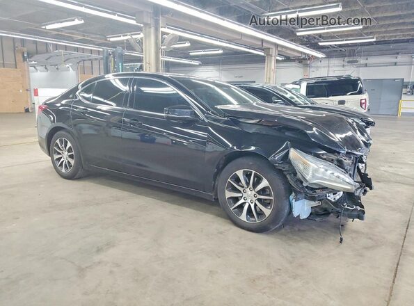 19UUB1F38GA005214 2016 ACURA TLX Черный Вид спереди