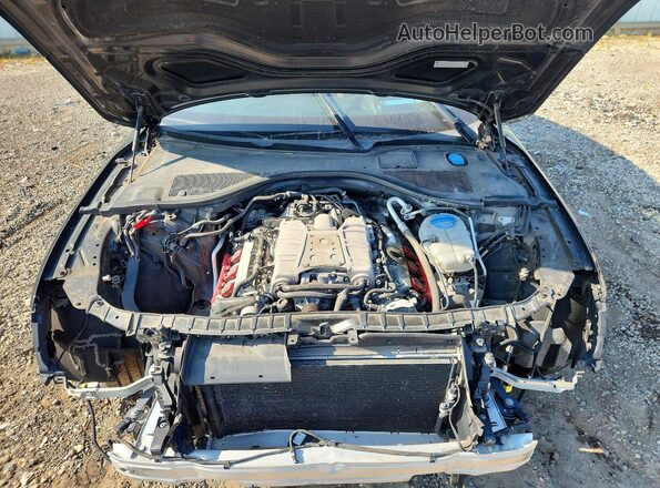 WAU2GAFC0GN158098 2016 AUDI A7 Black Vista del compartimento del motor